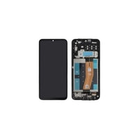 ORIGINAL (Avec châssis) Écran LCD Noir Samsung Galaxy A14 4G (A145F)