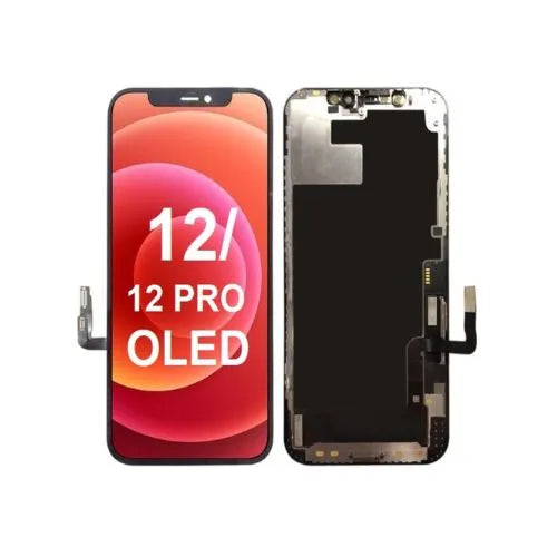 OEM (Hard Oled) -Diagnostic-affiche pièce d'Origine Écran LCD iPhone 12 PRO Noir