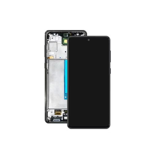 INCELL (Avec châssis) Écran LCD Gris génial / Noir Samsung Galaxy A73 5G (A736B)