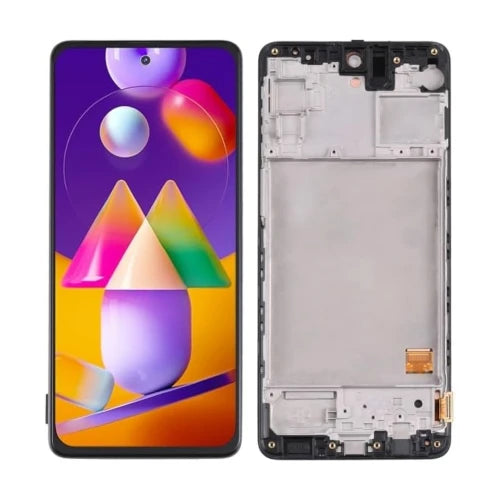 OLED (Avec châssis) Écran LCD Samsung GALAXY M31S (M317F) Noir