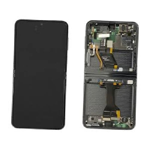 ORIGINAL Reconditionné (Interene) (Sans Châssis)  ÉCRAN LCD SAMSUNG Z FILP 5 5G (F731U) Graphite (Noir / Gris / Bleu / Jaune / Vert militaire)