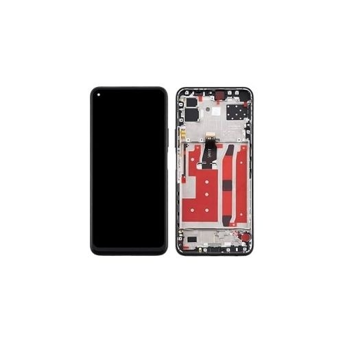 ORIGINAL (Avec châssis) Écran LCD NOIR Huawei NOVA 7 SE