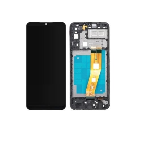 ORIGINAL (Avec châssis) Écran LCD Samsung Galaxy F04 (E045F) Noir