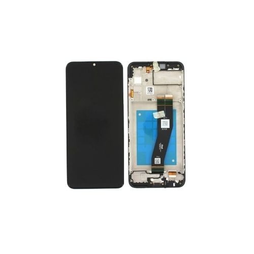ORIGINAL (Avec châssis) Écran LCD Samsung Galaxy F02S (E025F) Noir
