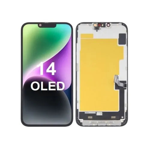 OEM (Soft Oled) -Diagnostic-affiche pièce d'Origine Écran LCD iPhone 14 Noir