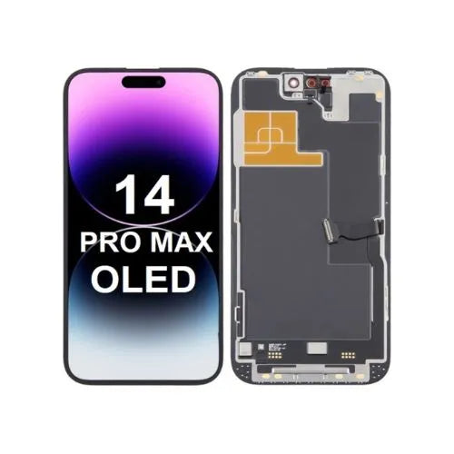 OEM (Soft Oled) -Diagnostic-affiche pièce d'Origine Écran LCD iPhone 14 PRO MAX Noir