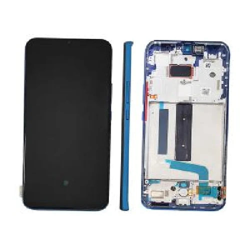 ORIGINAL (Avec châssis) ÉCRAN LCD Mi 10 LITE ZOOM 5G Bleu