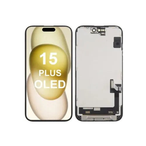  OEM (Soft Oled) -Diagnostic-affiche pièce d'Originer Écran LCD iPhone 15 PLUS Noir
