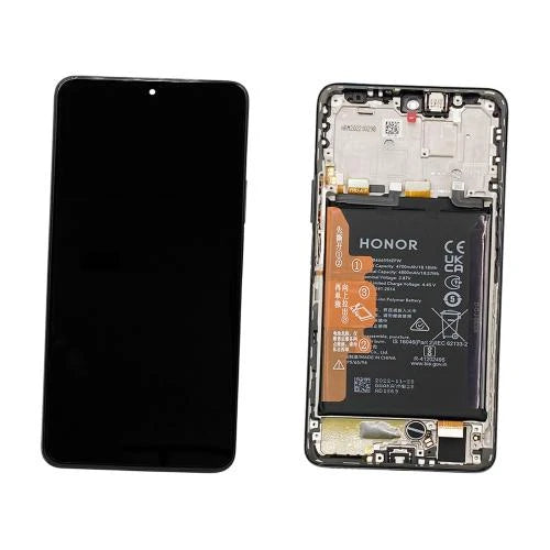 ORIGINAL (Avec châssis) Ecran LCD NOIR HONOR MAGIC 4 LITE 4G/5G