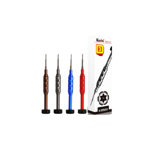 Kaisi K-8920 3D
 Tournevis
 0,8 étoile