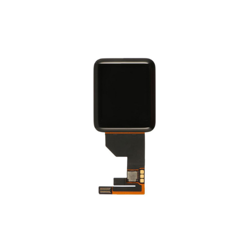 Smartwatch replacement display screen with connector on white background, GSM PART DISTRIBUTION