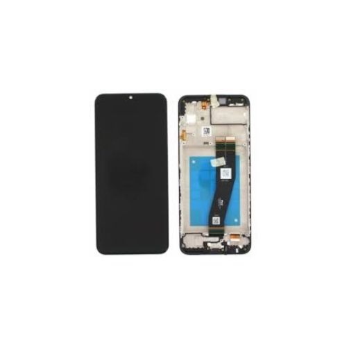SERVICE PACK (Avec châssis) Écran LCD Samsung Galaxy F02S (E025F) Noir