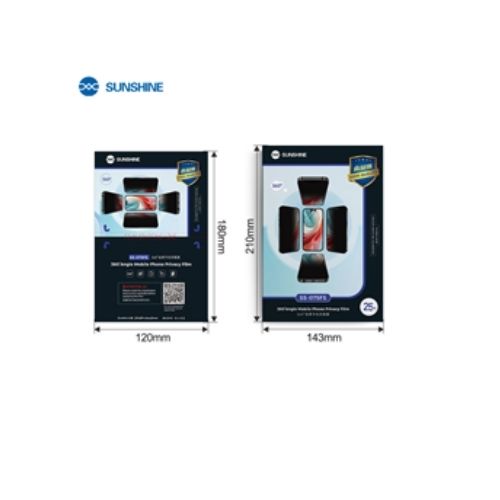 360° angle mobile phone privacy film SS-075FS
