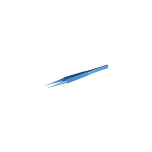 BT-11 Blue straight tweezers for Jumpping wire