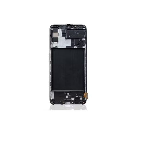 INCELL (Avec châssis) Écran LCD Samsung Galaxy A70S (A707F) Noir Prisme Crush