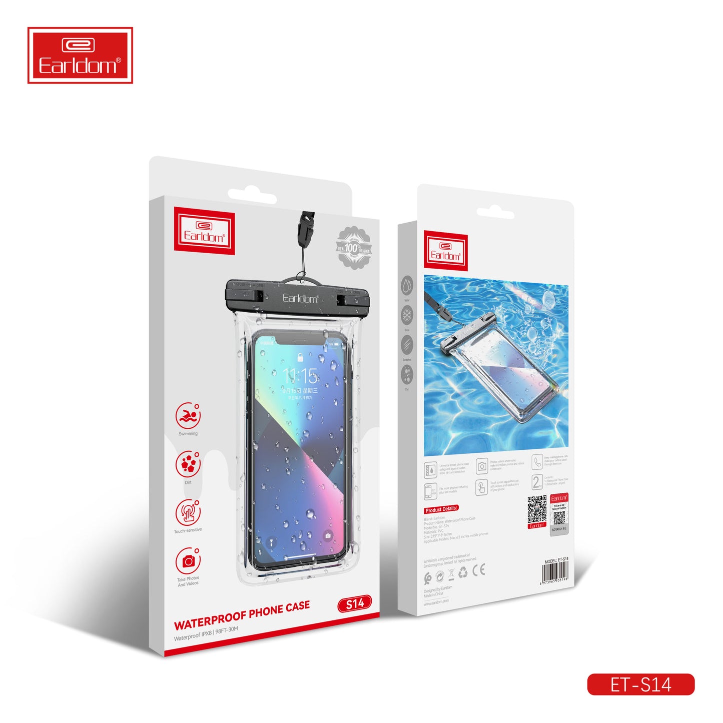 Aspirateur voiture et maison Earldom VC01 Noir