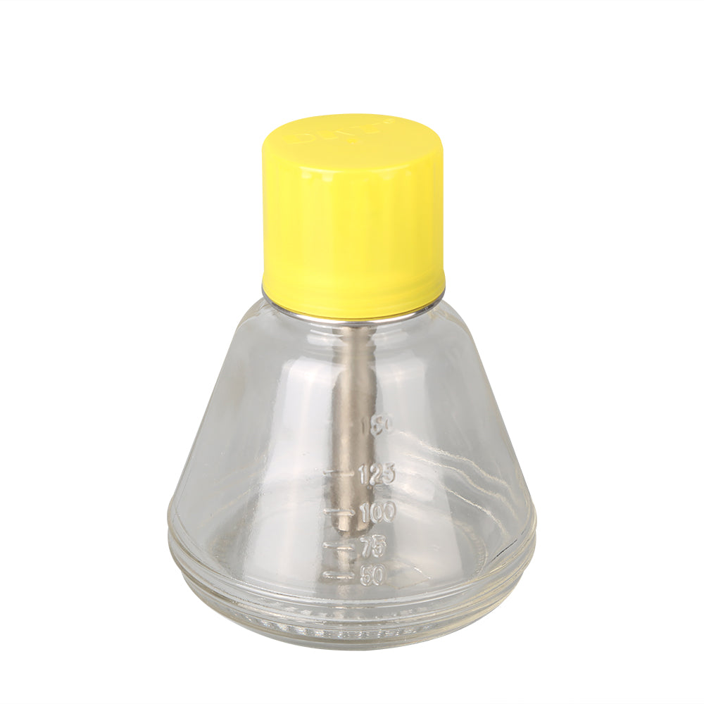 Bouteille d'alcool en verre DKT 18C (150 ml, grand tube en cuivre)