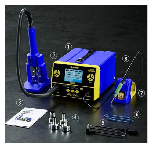 Poste de retouche MÉCANIQUE à double fonction