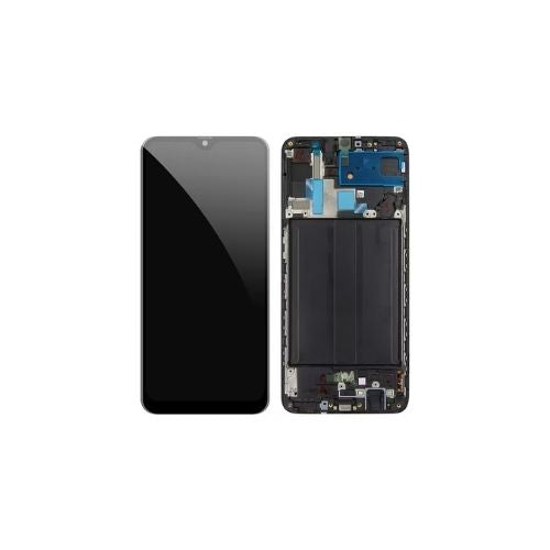 INCELL (Avec châssis) Écran LCD Samsung Galaxy A70 (A705F) Noir
