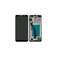 ORIGINAL (Avec châssis) Écran LCD NOIR Huawei Y6 2018/Y6 PRIME 2018
