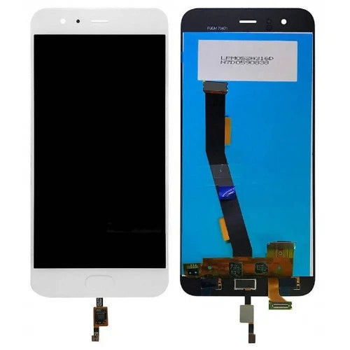 ORIGINAL (Sans châssis) ÉCRAN LCD Mi 6 Blanc/Argent