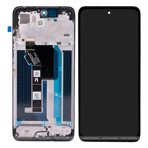 SERVICE PACK (Avec chssis) ÉCRAN LCD Motorola G57 Power 5G (2025) Limonade rose