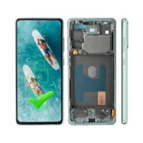 OLED (Avec châssis) ECRAN LCD S20 FE 4G/5G (G780F / G871B/V/U) Nuage Menthe Vert