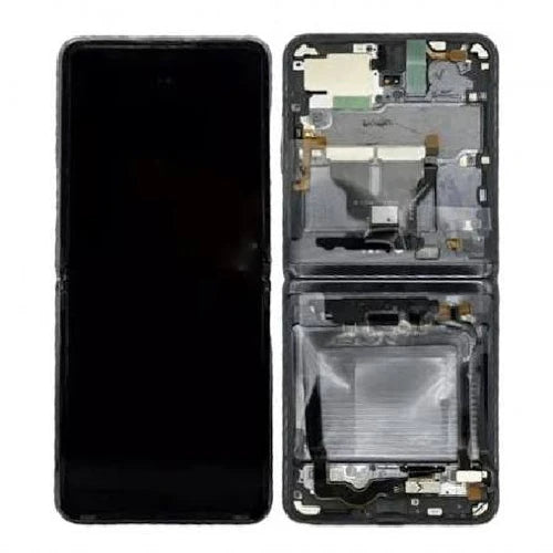 ORIGINAL Reconditionné (Interene) (Avec Châssis) ÉCRAN LCD SAMSUNG GALAXY Z FILP 8 5G (F776U) Noir / Graphite