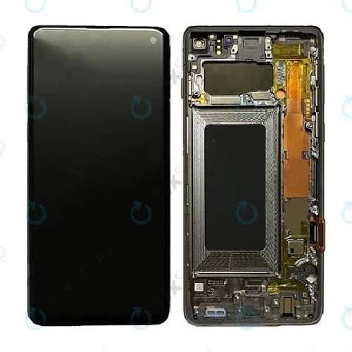 OLED (Avec châssis) ECRAN LCD SAMSUNG GALAXY S10 4G (G973F/U) Prisme Noir