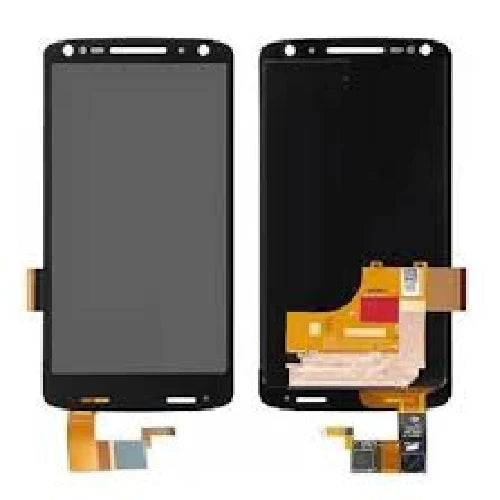 ORIGINAL (Avea châssis) ÉCRAN LCD Motorola X Force (2015) Noir