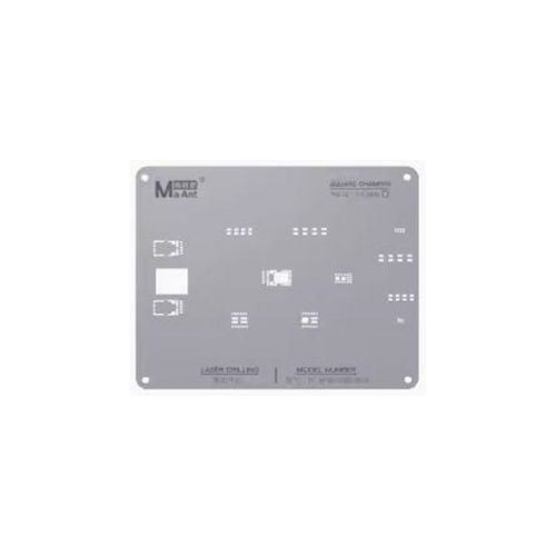 Démontage de la face matricielle, filet de plantation en étain iP X-15PM