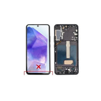 INCELL (Avec châssis) ECRAN LCD Phantom Noir Galaxy S22 PLUS 5G (S906B)