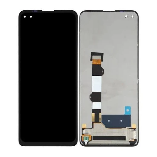 ORIGINAL (Avea châssis) ÉCRAN LCD Motorola One 5G (2020)/One 5G UW (2020) Bleu Oxford