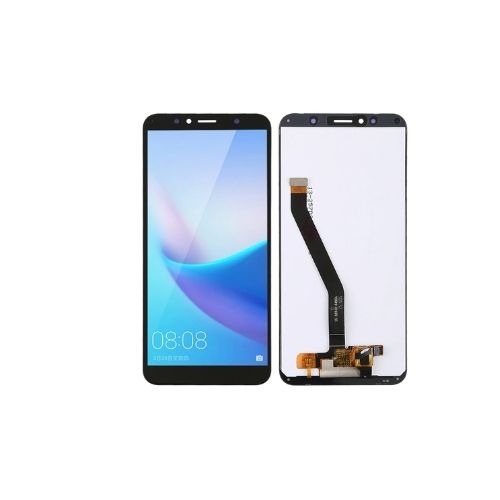 ORIGINAL (Avec châssis) Écran LCD NOIR Huawei ENJOY 8E YOUTH