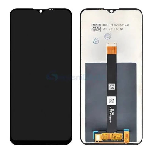 ORIGINAL (Avea châssis) ÉCRAN LCD Motorola One Fusion (2020) Noir