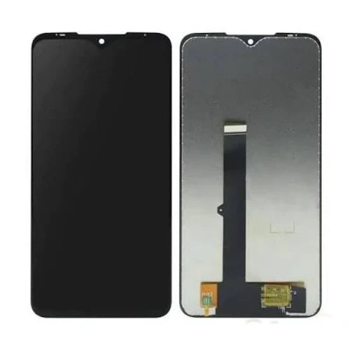 SERVICE PACK (Avec châssis) ÉCRAN LCD Motorola One Macro (2019) Noir/Bleu espace