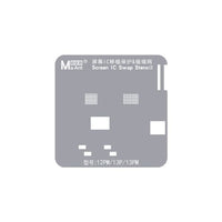 Protection contre la transplantation de circuits intégrés par écran, maille d'étain, 12h/13h/13h