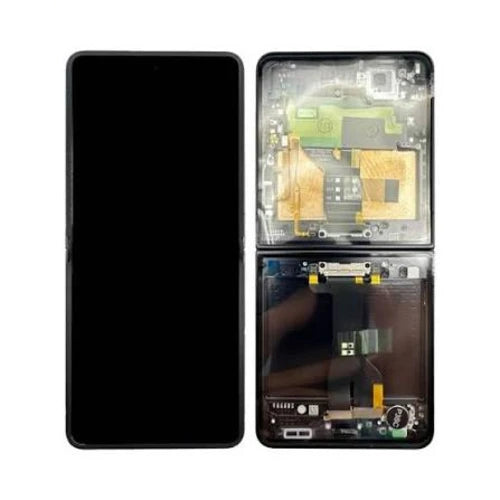 ORIGINAL Reconditionné (Interne) (Avec Châssis) ECRAN LCD SAMSUNG Z FILP 7 5G (F766B) Jais Noir