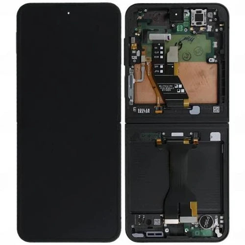 ORIGINAL Reconditionné (Interne) (Avec Châssis) ECRAN LCD SAMSUNG Z FILP 7 5G (F766U) Jais Noir