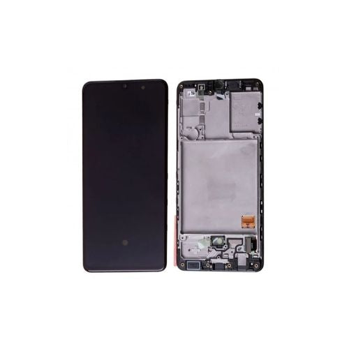 INCELL (Avec châssis) Écran LCD Noir Prisme Crush Samsung Galaxy A41 (A415F)