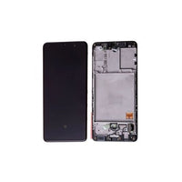 INCELL (Avec châssis) Écran LCD Noir Prisme Crush Samsung Galaxy A41 (A415F)