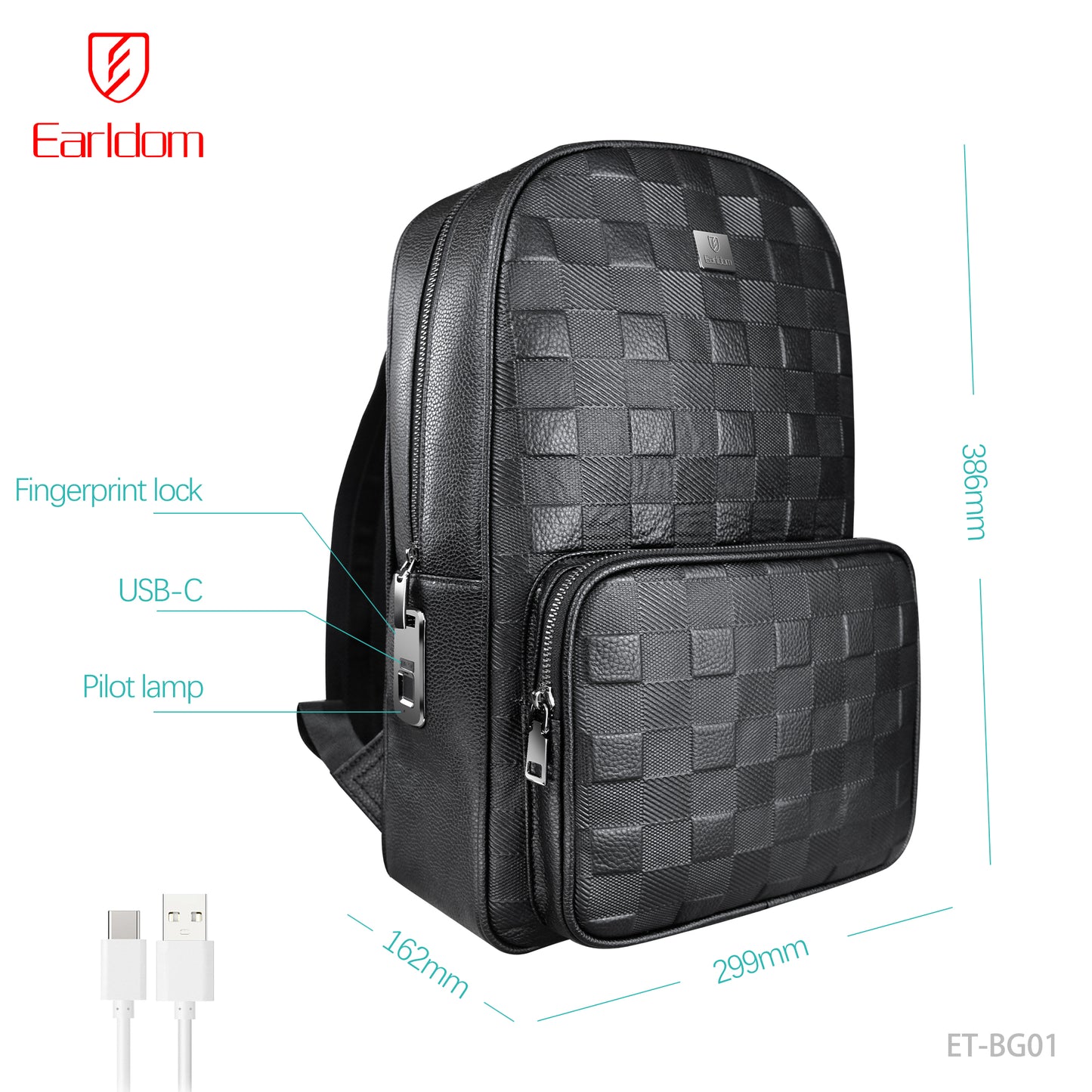 Earldom Scottish Business Smart Bag Black ET-BG01