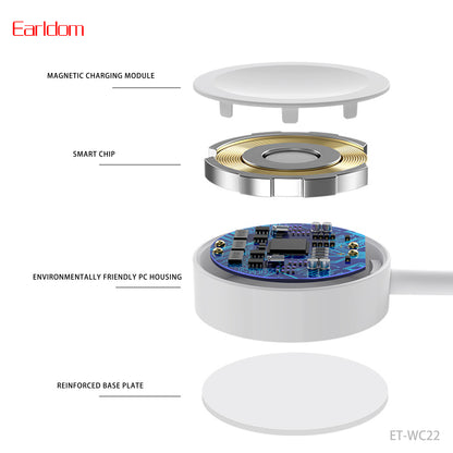 Earldom USB-C Watch Charging Cable White ET-WC22