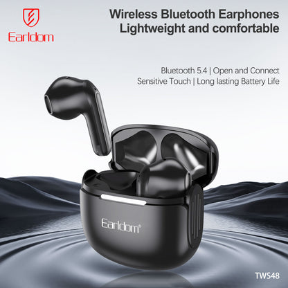 Earldom Breeze True Wireless Earphones Black ET-TWS48