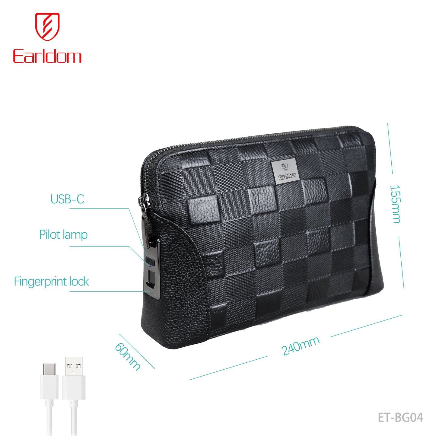 Earldom William smart bag Black ET-BG04