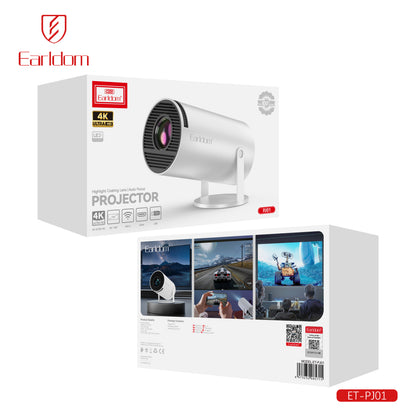 Earldom Highlight Coating Lens Auto Focus Projector ET-PJ01