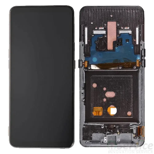 INCELL (Sans châssis) Écran LCD Samsung Galaxy A80 (A805F) Noir fantôme