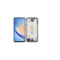 INCELL (Avec châssis) Écran LCD Argent génial Samsung Galaxy A34 5G (A346B)