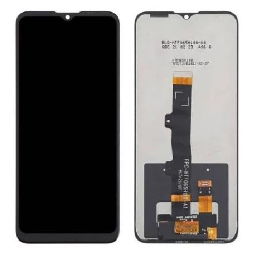 SERVICE PACK (Avec chssis) ÉCRAN LCD Motorola E7 (2020) Noir