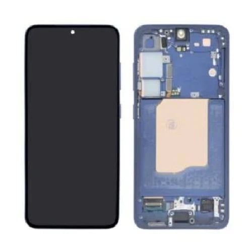 SERVICE PACK (Avec châssis) ECRAN LCD SAMSUNG GALAXY S25 5G (S931B) Or rose